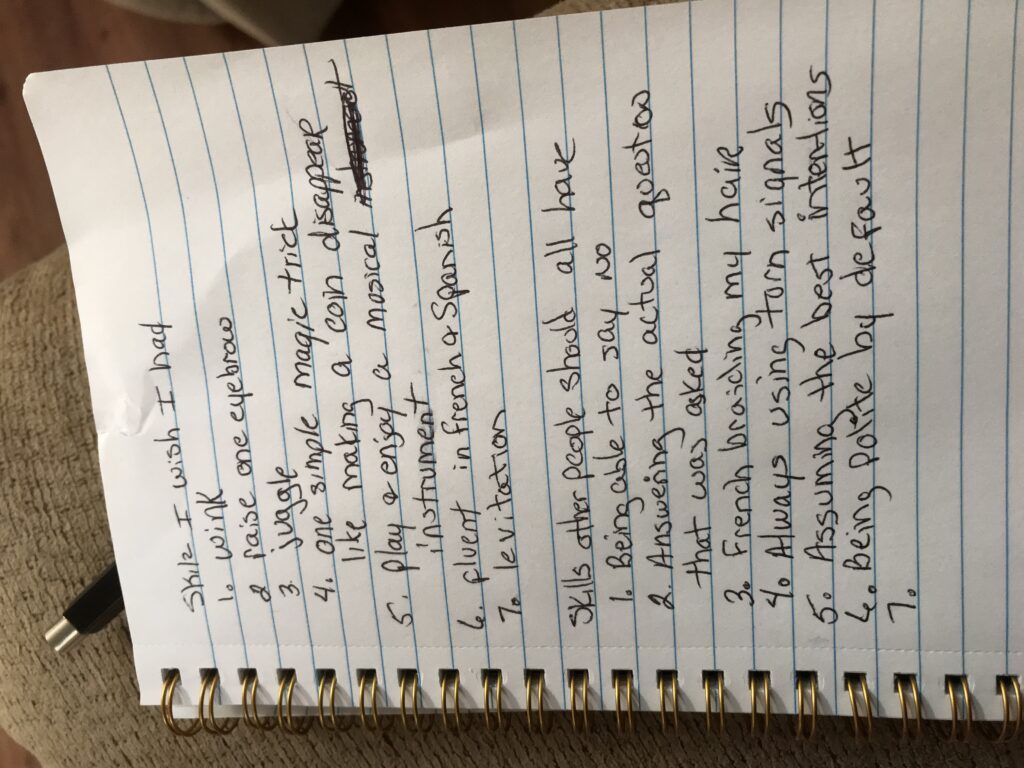 Just another list.